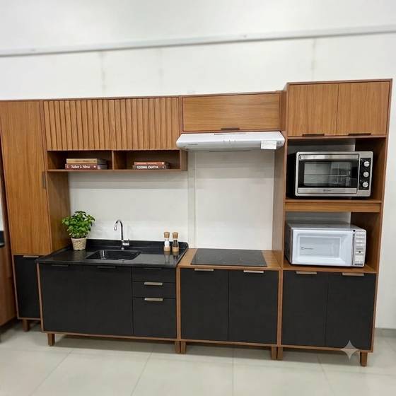 Cozinha 6 Peças Toronto 3,10M *valor Não Inclui Eletros e Decorações