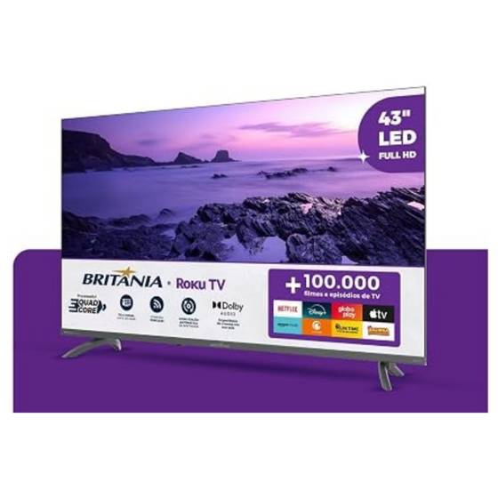 Smart TV 43" Britânia