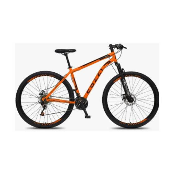 Bic Aro 29 Colli Athena Tam 19 F.disco 21V Laranja Neon 445-12D